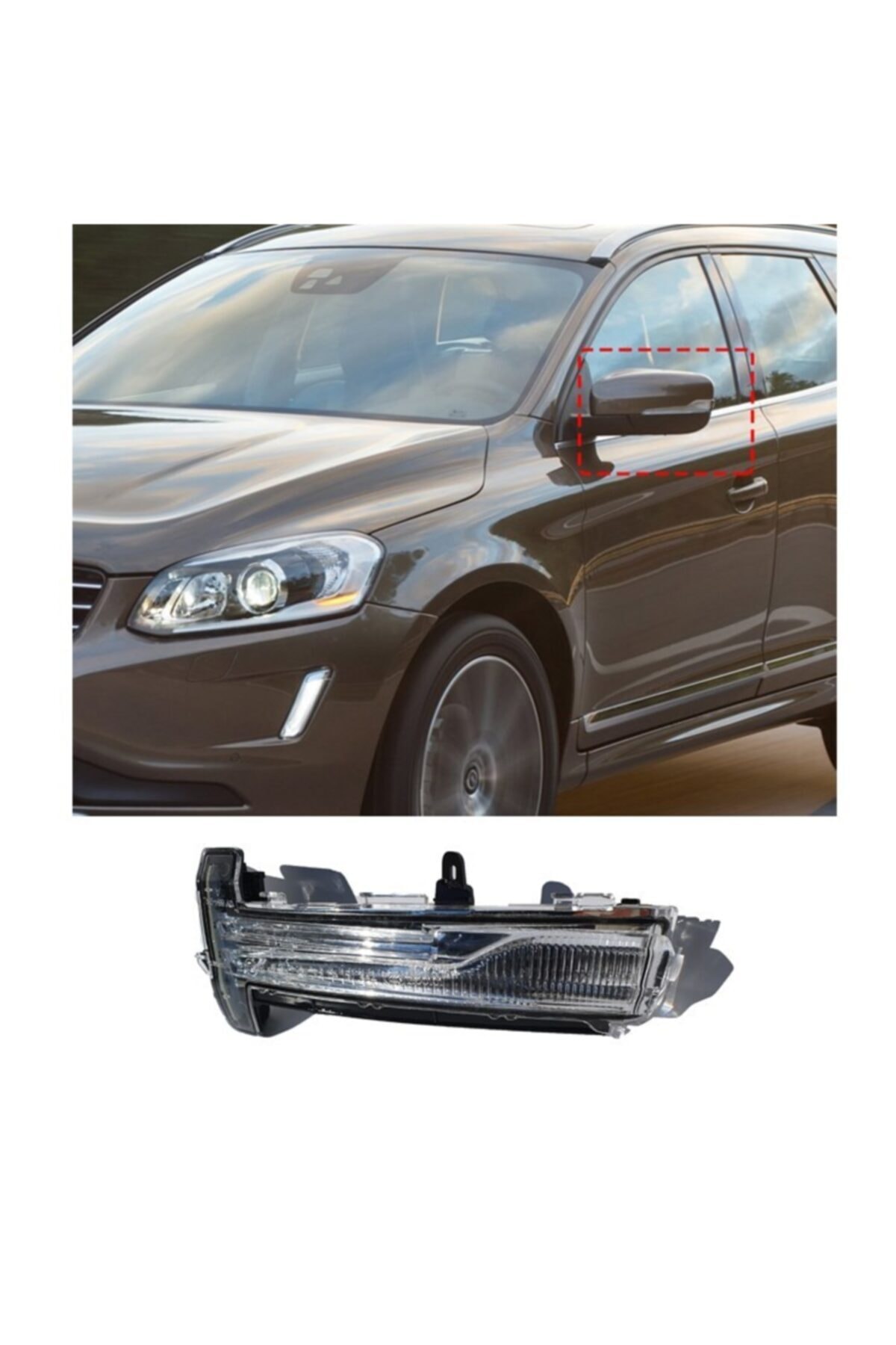 TYC Volvo Xc60 Ayna Sinyali Ledli Sol 2014 2015 2016 2017