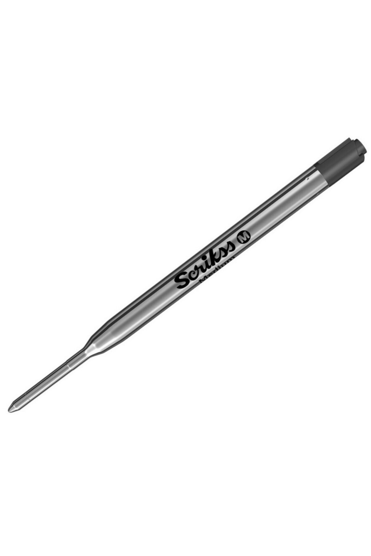 Scrikss Standart Metal Dev Refil Tükenmez Kalem Ucu Siyah