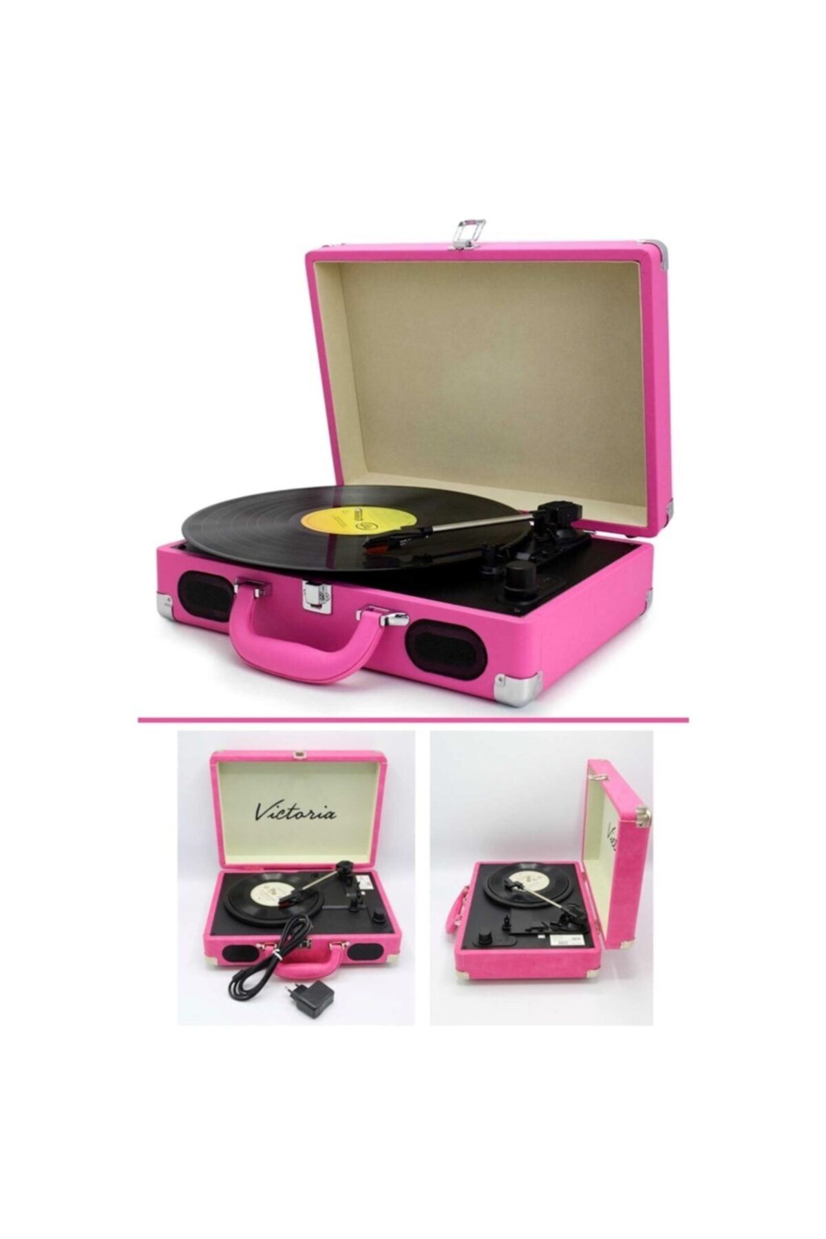 Pembe Karınca Taşınabilir Bluetoothlu Ve Sarjlı  Pembe Pikap