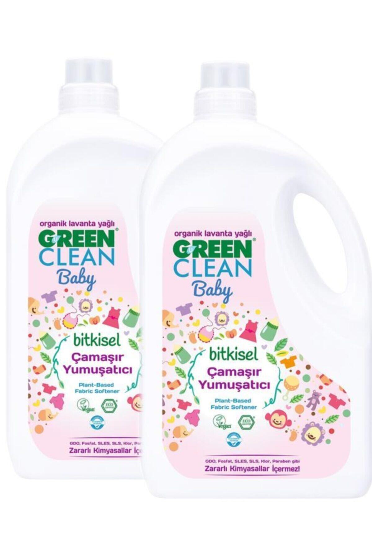 U Green Clean Organik Lavanta Yağlı Baby Bitkisel Çamaşır Yumuşatıcısı 2750 ml - 2 Adet