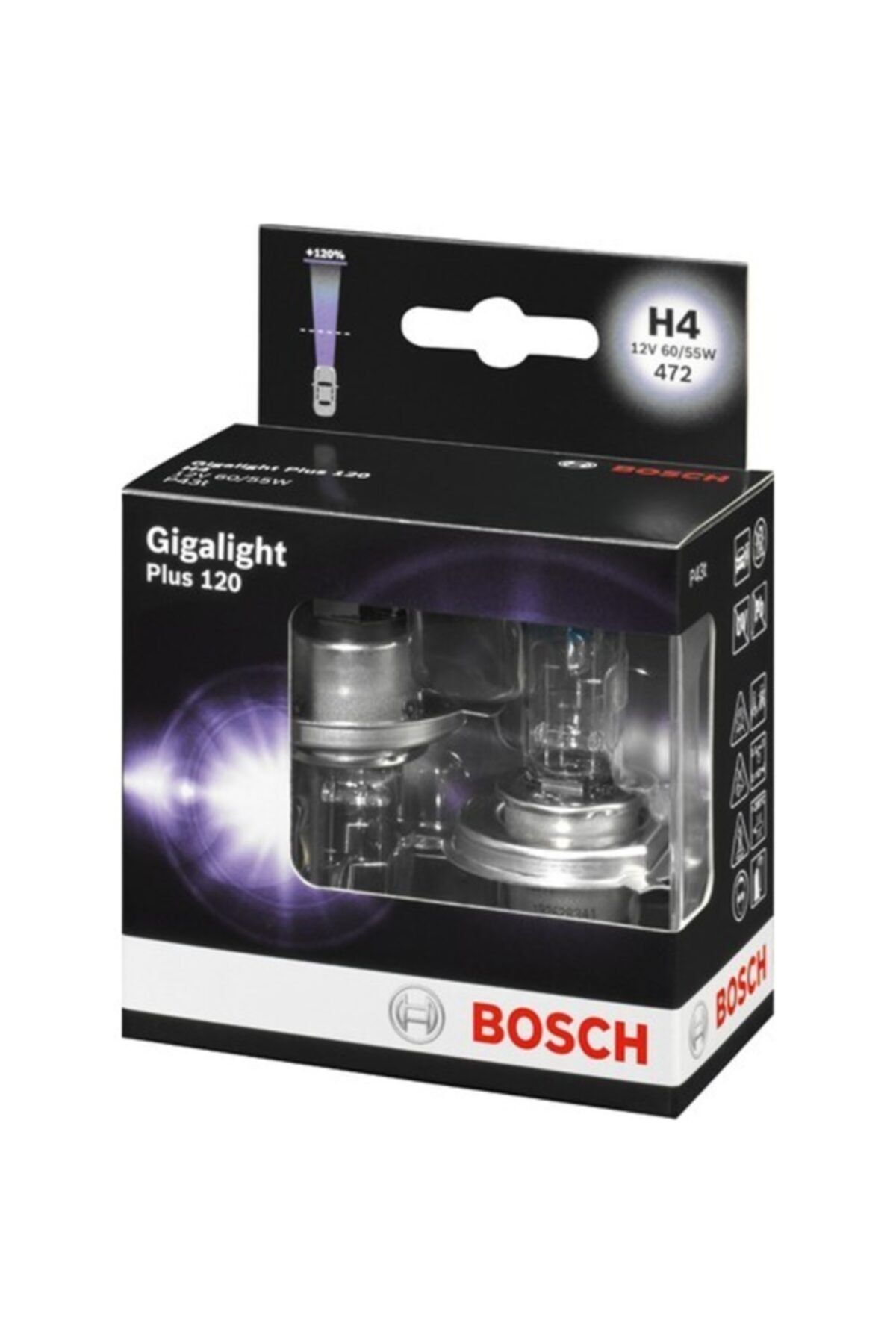 Bosch H4 472 12 V 60 / 55 W Seti, Chevrolet Aveo Nb 2008-2011