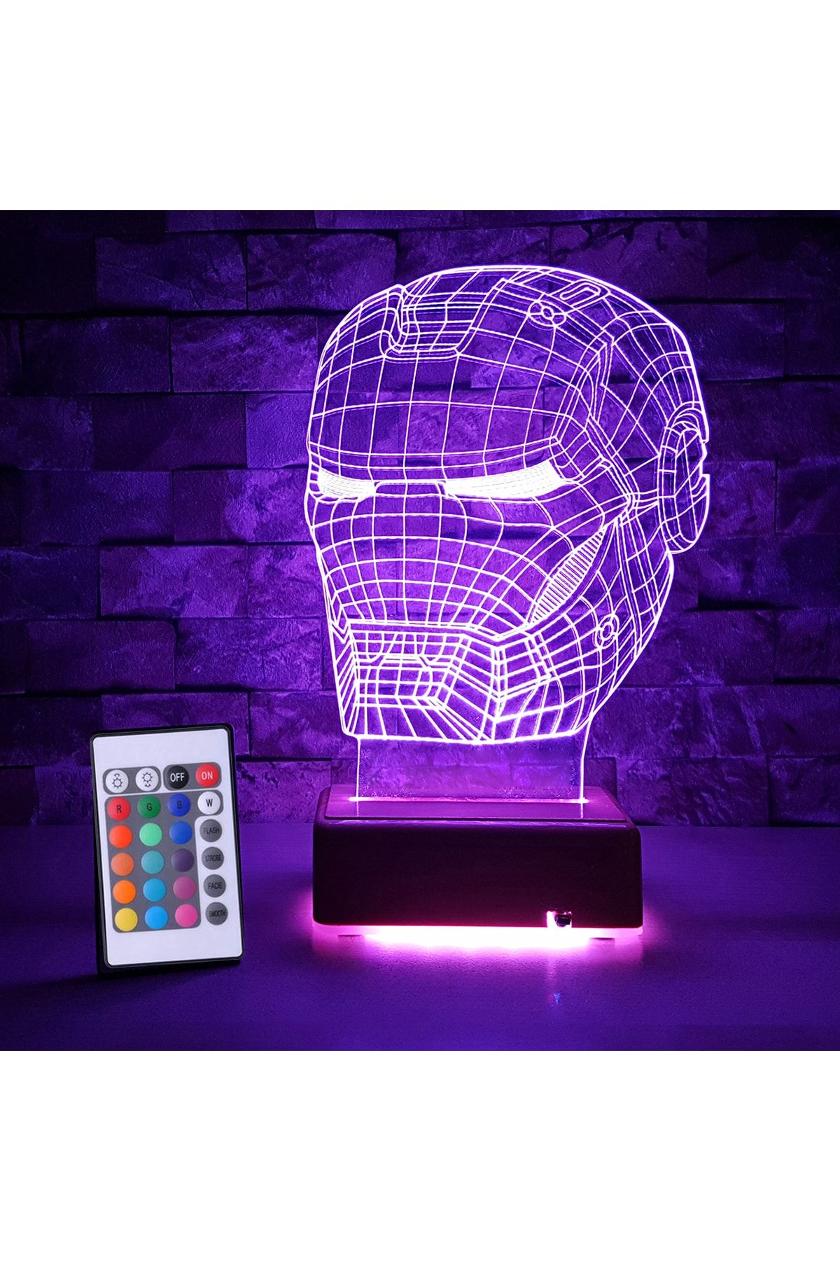 Vipyol Doğum Günü Hediyesi Demiradam Led 3d Lamba