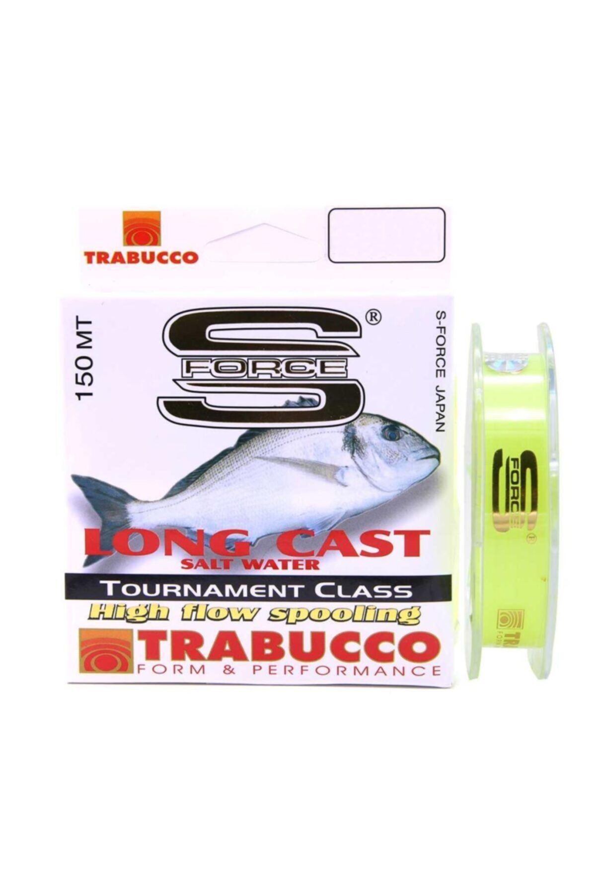 TRABUCCO S-Force Long Cast Monoflament Olta Misinası 150Mt