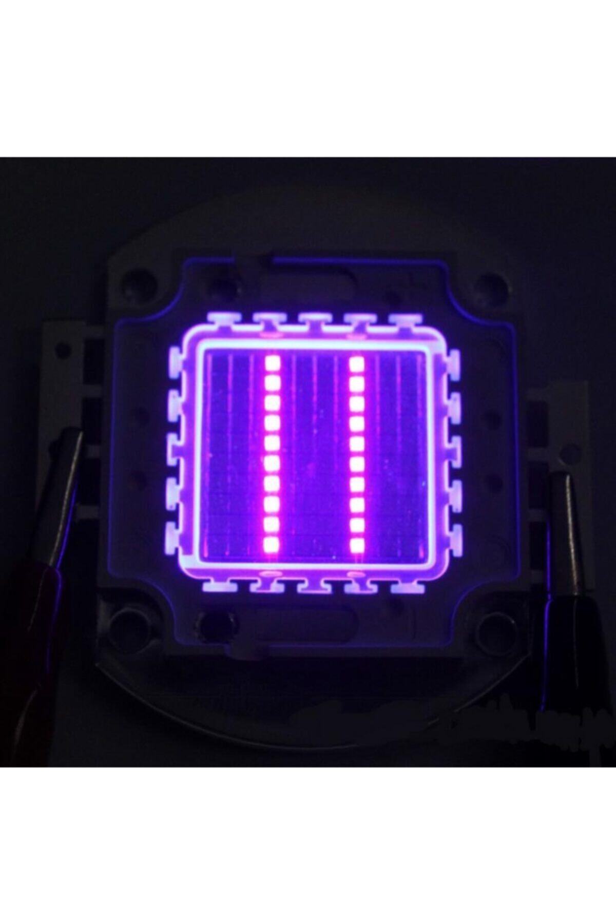 Elax Uv 395nm 20w Yüksek Güç Led Çip Bord Ultraviyole Işık