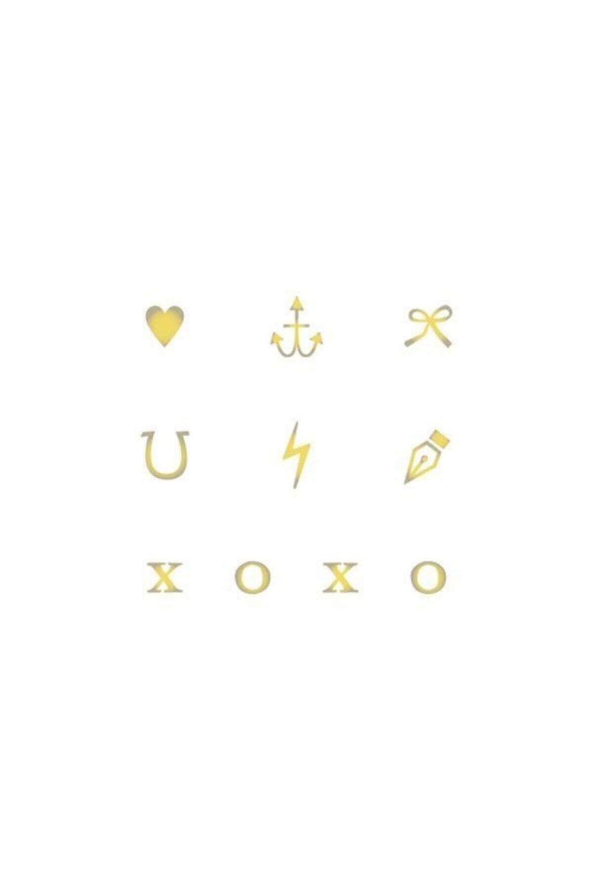Tattly Tattoo Tattly Geçici Dövme Little Marks (gold)