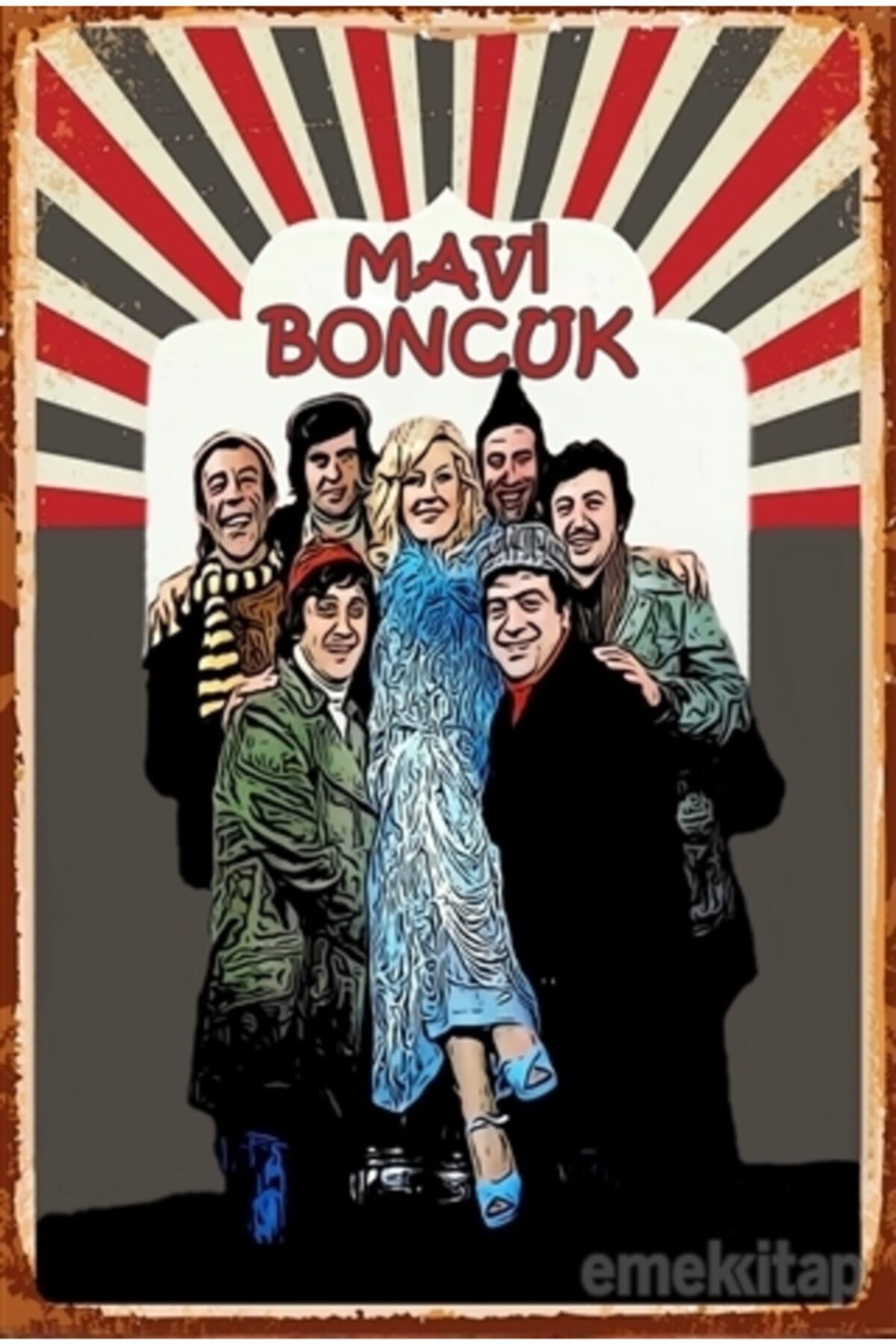 Melisa Poster Mavi Boncuk Poster