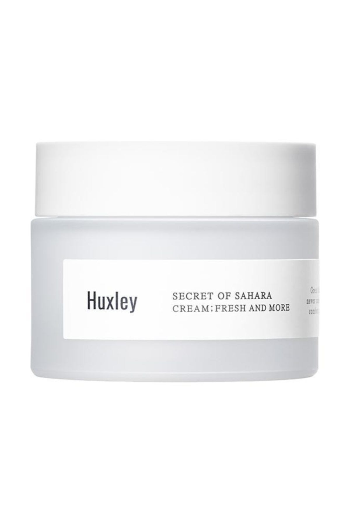 Huxley Cream; Fresh And More - Onarıcı Nemlendirici Krem 50 ml