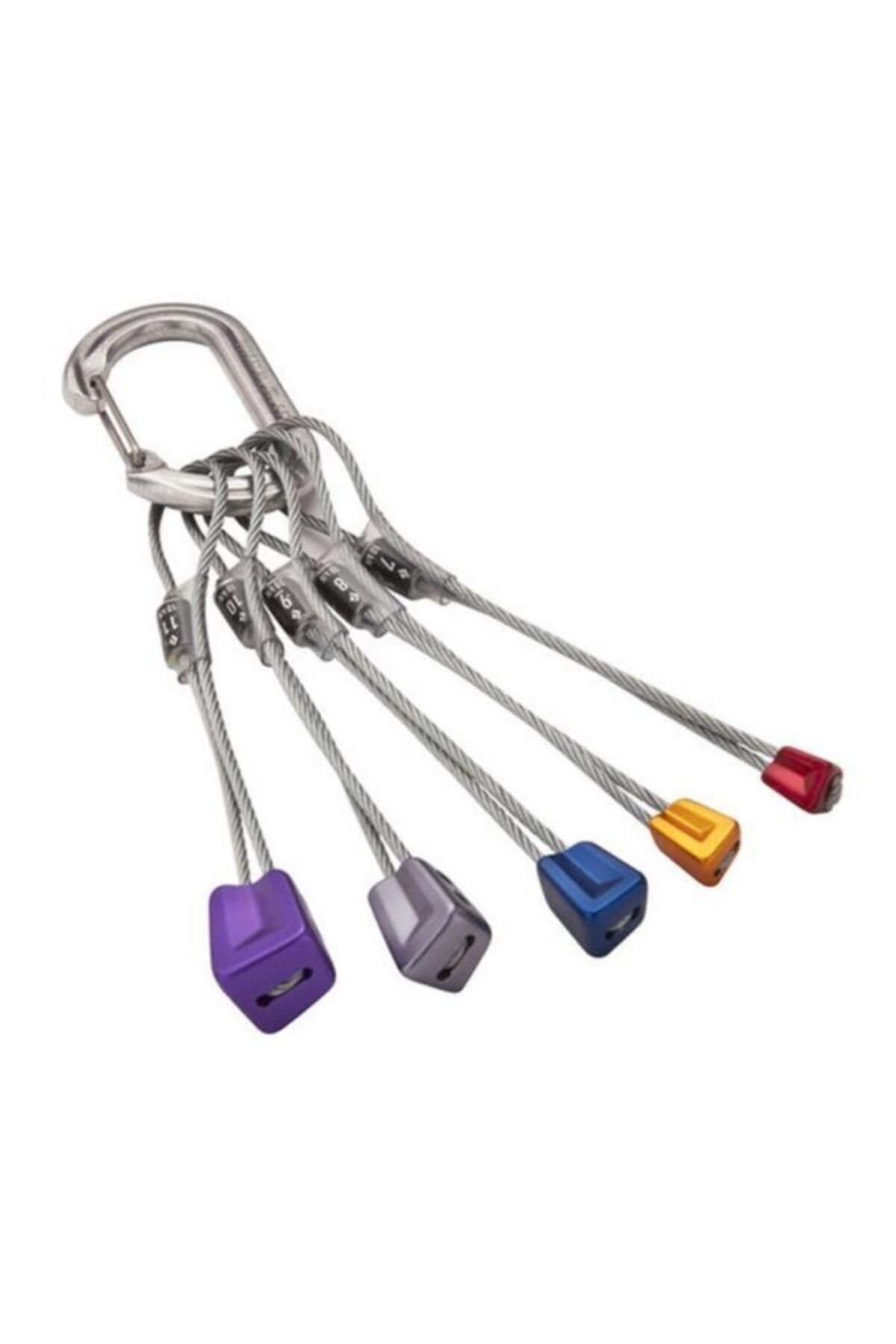 BLACK DİAMOND Black Dıamond Offset Stopper Set #7-11 Karabina Karışık-renkli