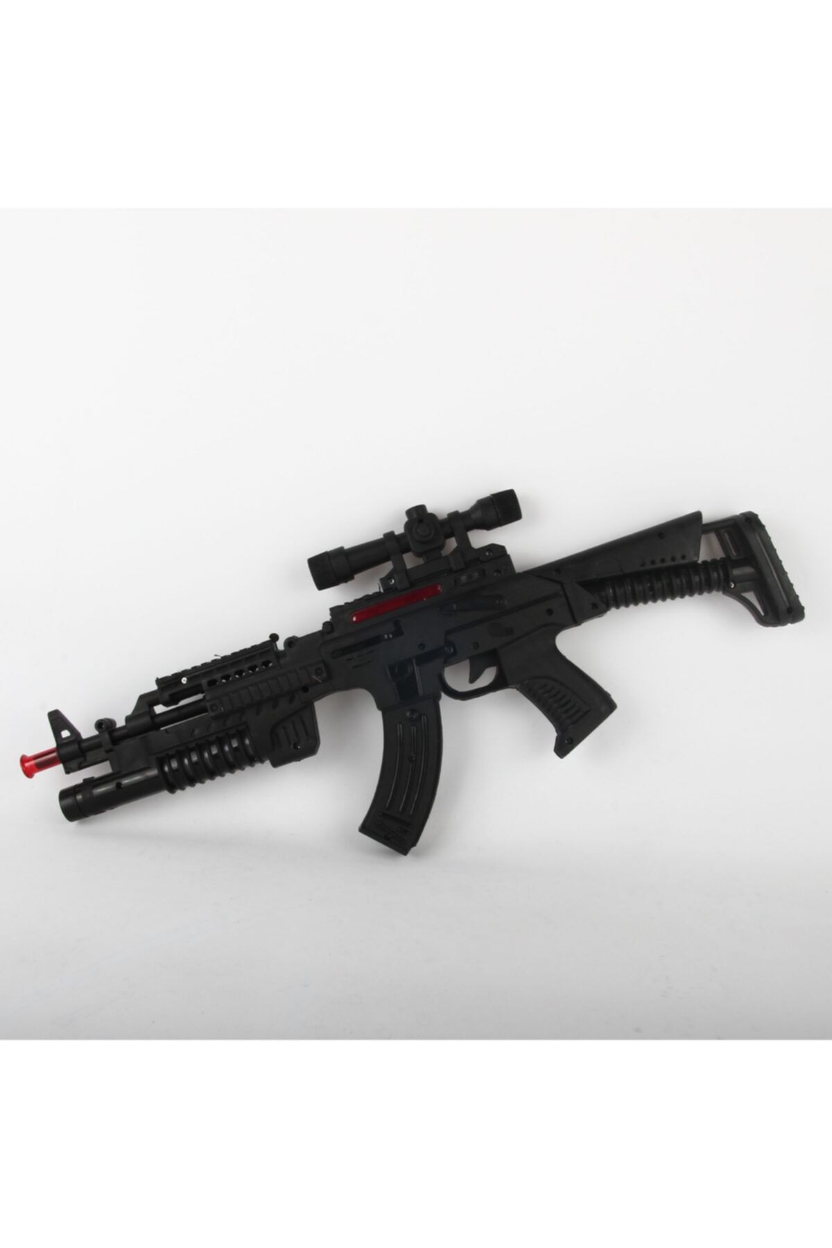 Erdem Oyuncak Eps-01b Kartela Pilli Işıklı Dürbünlü Tüfek 55 Cm