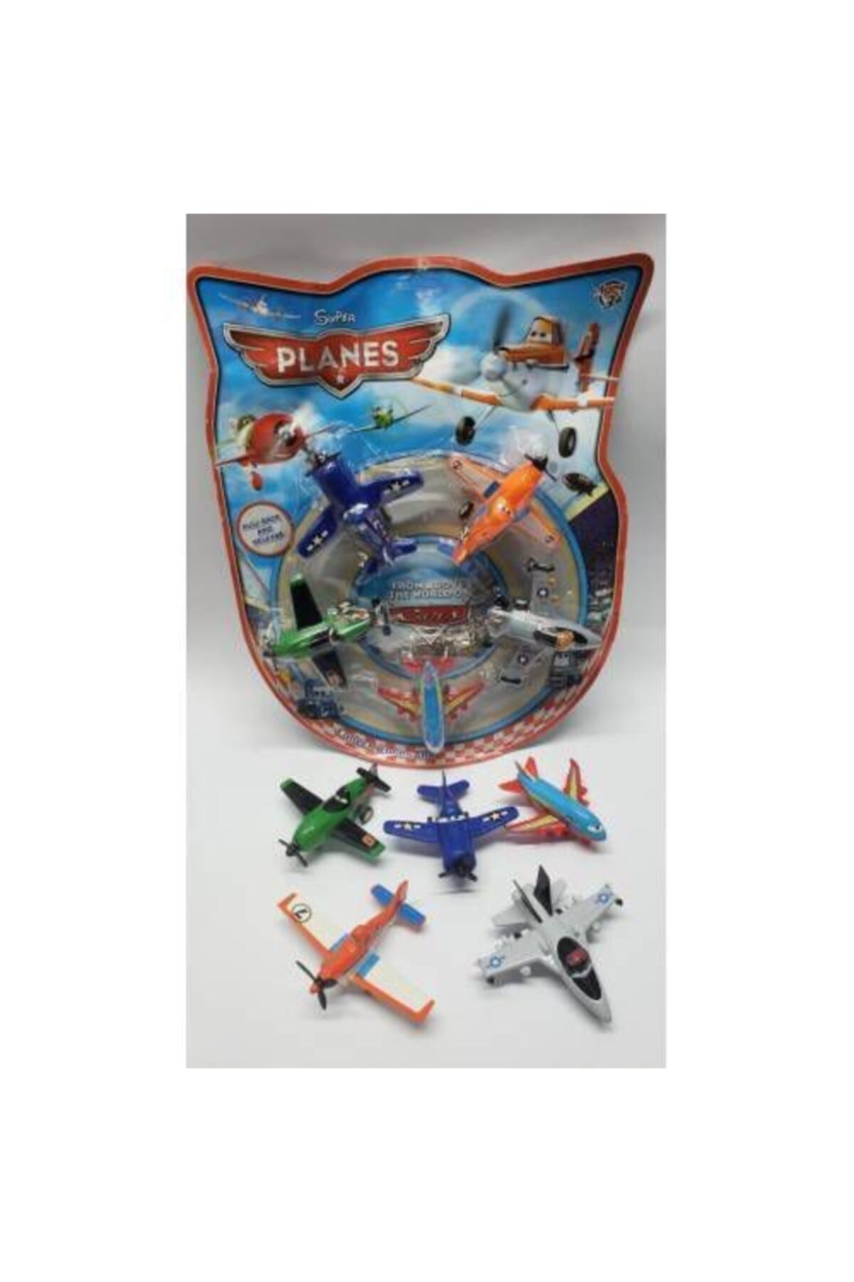 SHIVA Gift&More Planes Dusty Ve Arkadaşları Tam 5 Adet Uçak Set Oyuncak