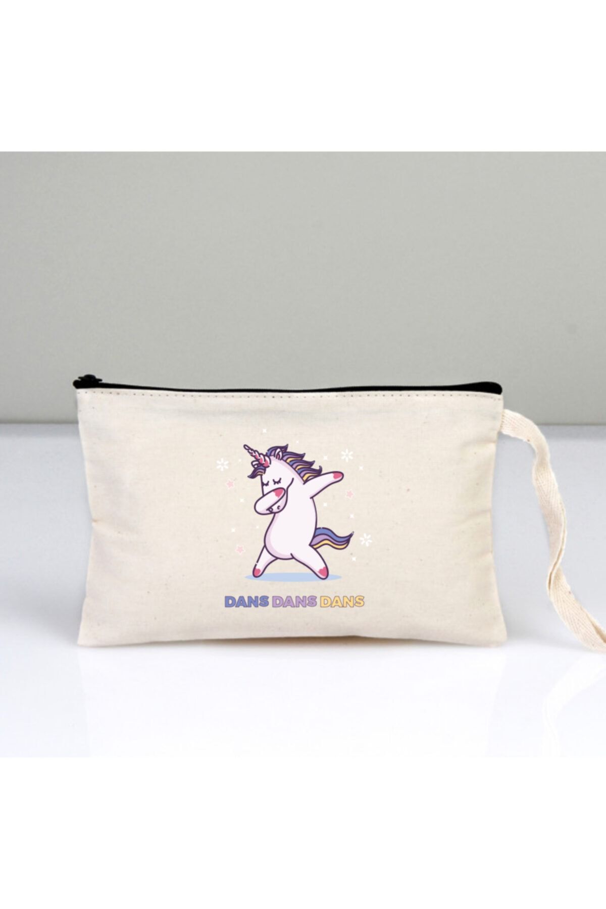 Düğün İşleri Dans Dans Dans - 10 Adet – Makyaj Çantası - 21x15 Cm
