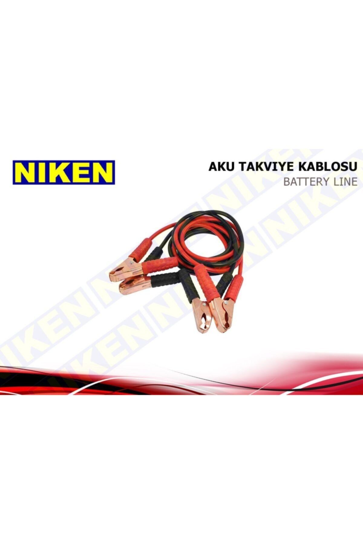 Niken Akü Takviye Kablosu Seti 600 Amp 2,3mt