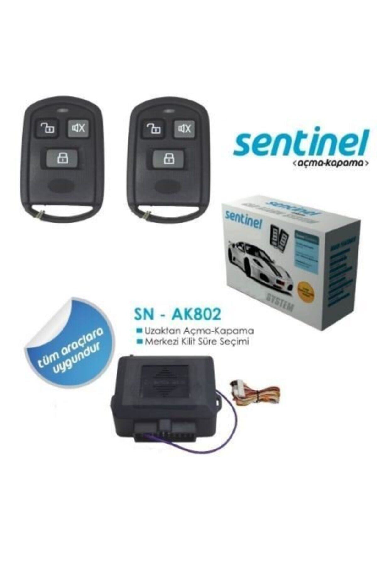 Sentinel Uzaktan Kumandalı Açma Kapama Seti 12v Ak 802 T43