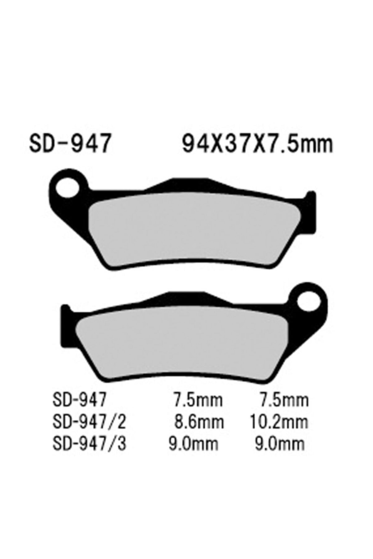 Vesrah Bmw R 1200 R Seramik Arka Fren Balatası (1999-2007)