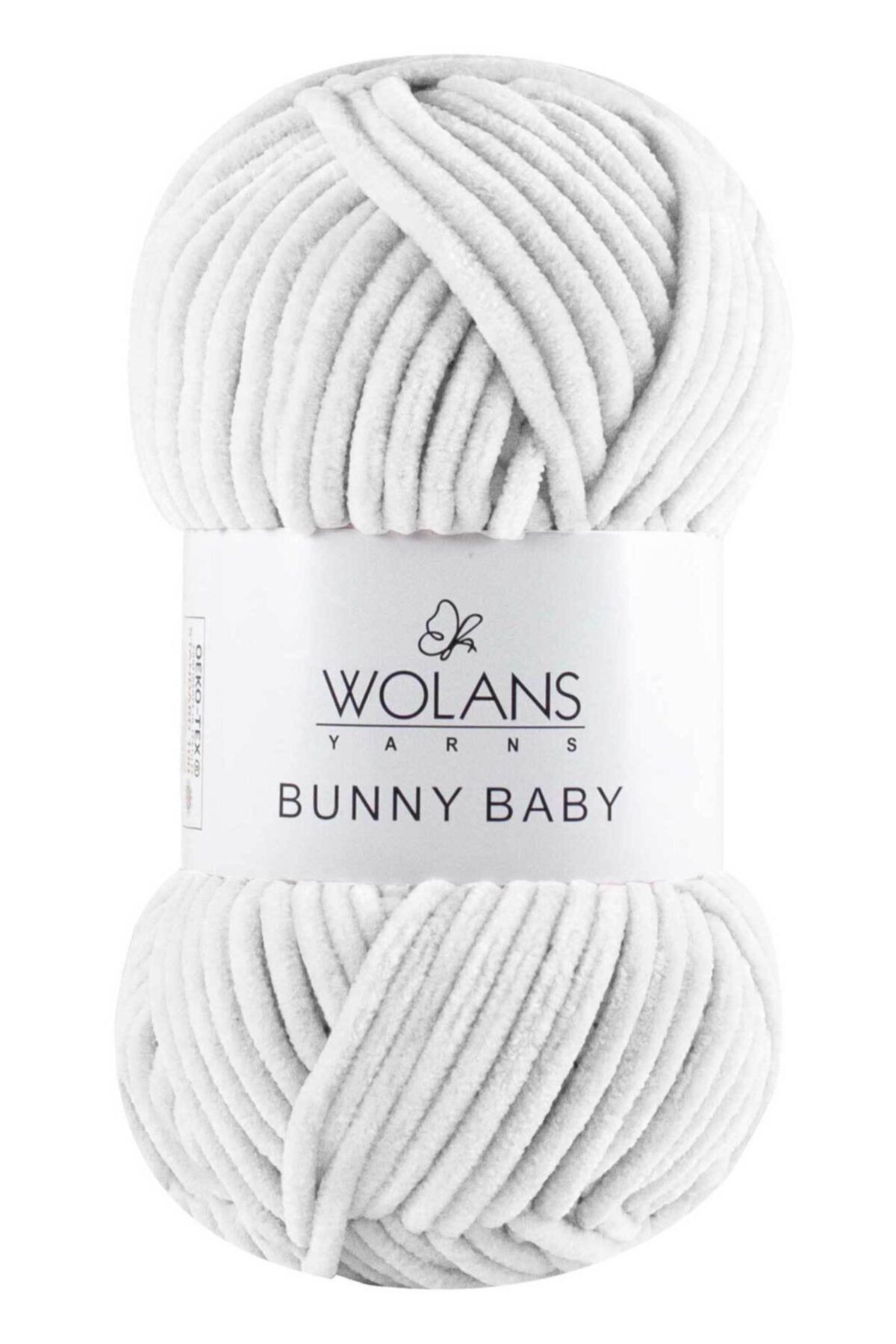 Ritzz Wolans Bunny Baby Kadife Bebek Yünü // 01 // Beyaz