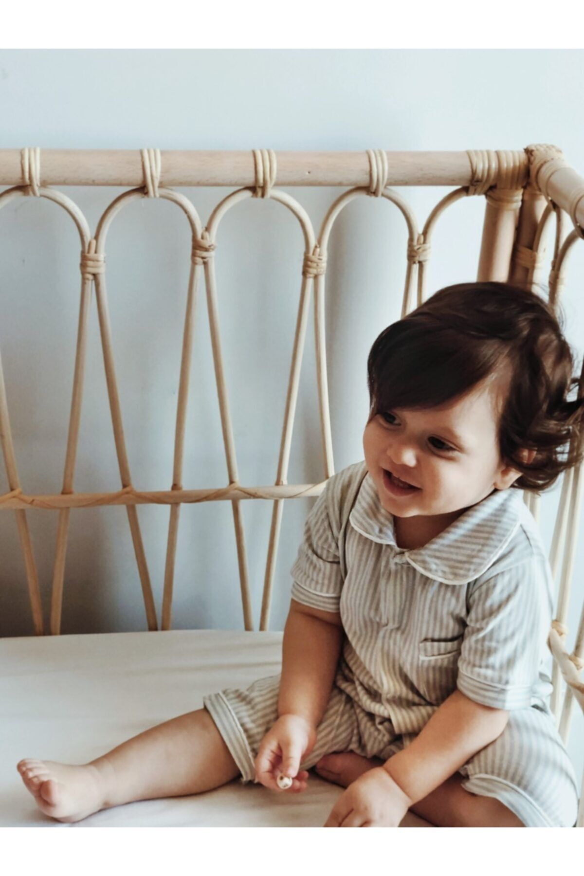 LAL Babyrompers Bebek Mavi Zıbın