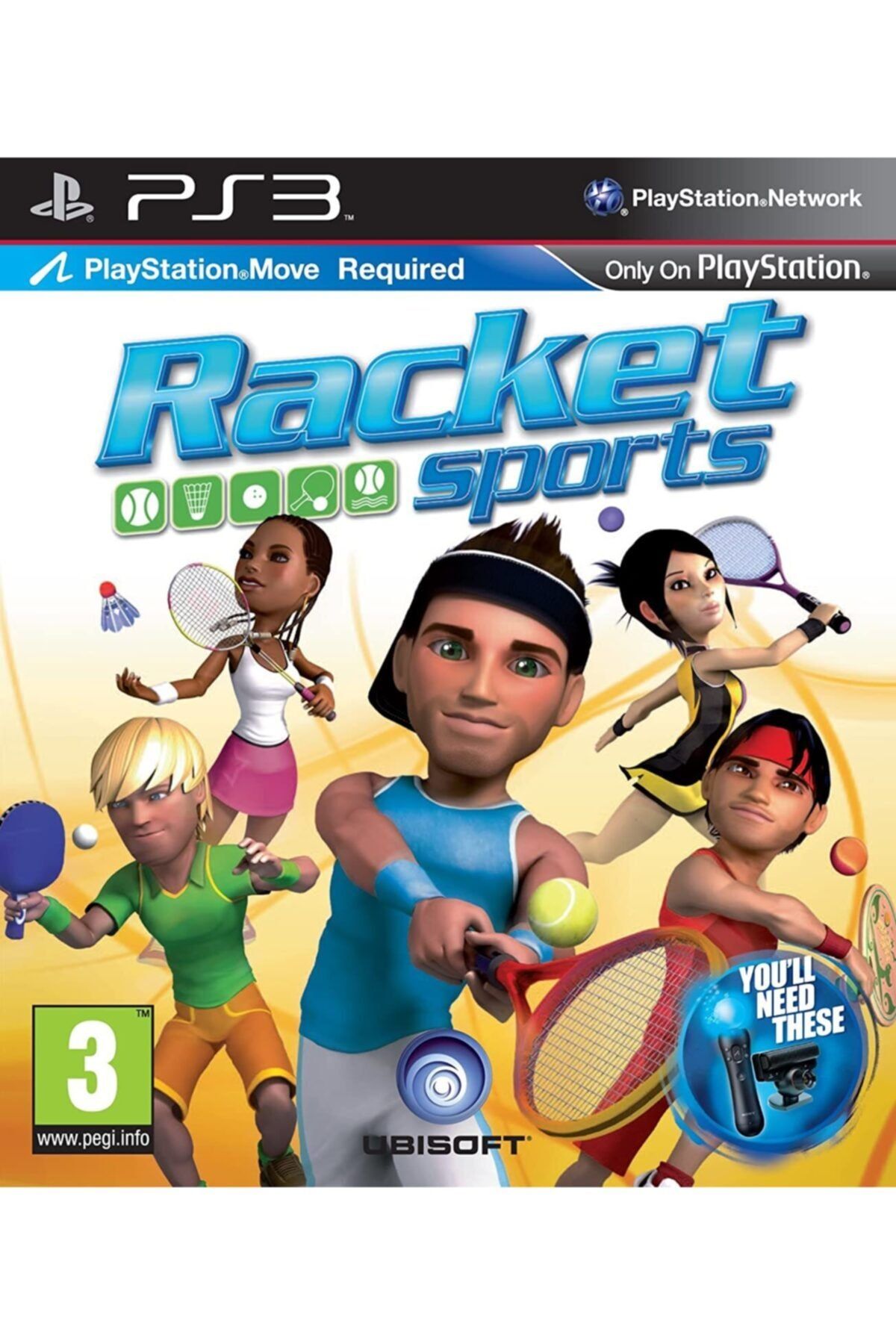 Ubisoft Racquet Sports Ps3 Move Oyunu