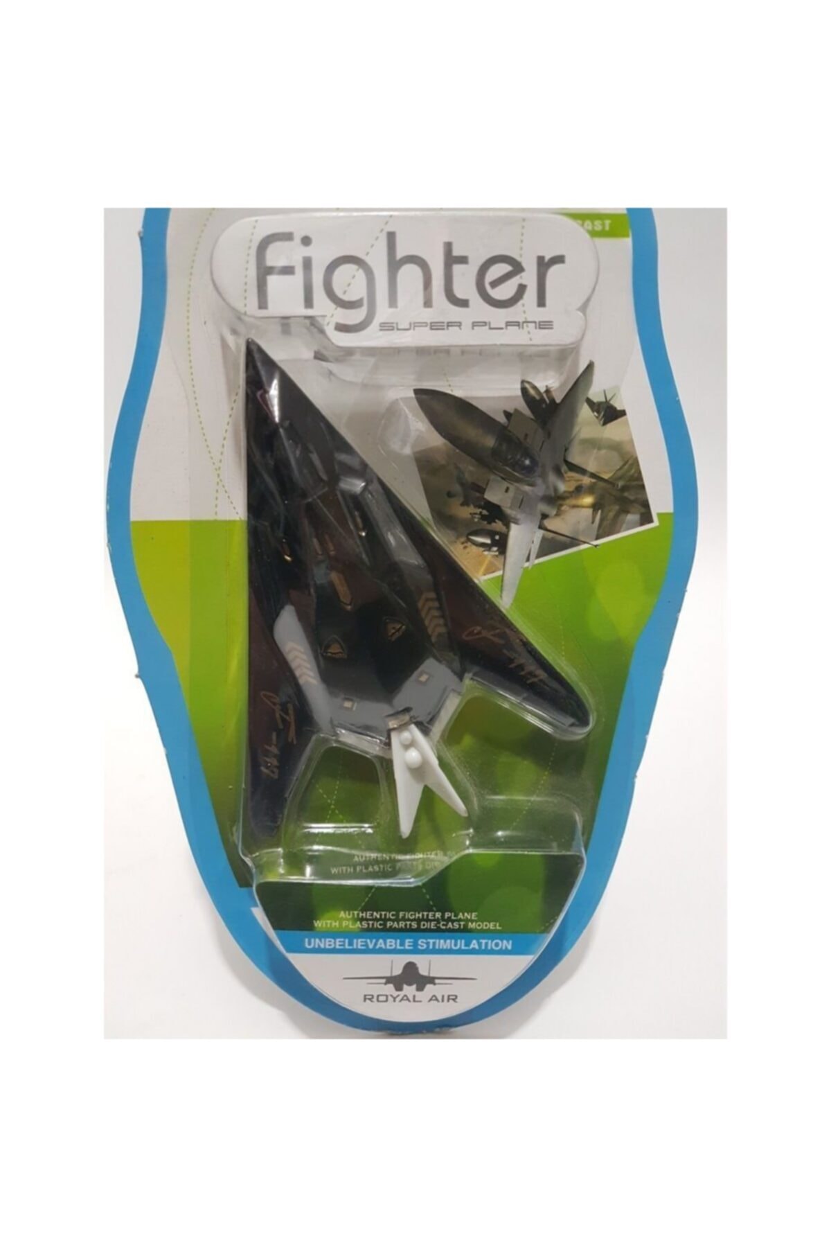 SHIVA Gift&More Lockheed F-117 Nighthawk Metal Jet Oyuncak