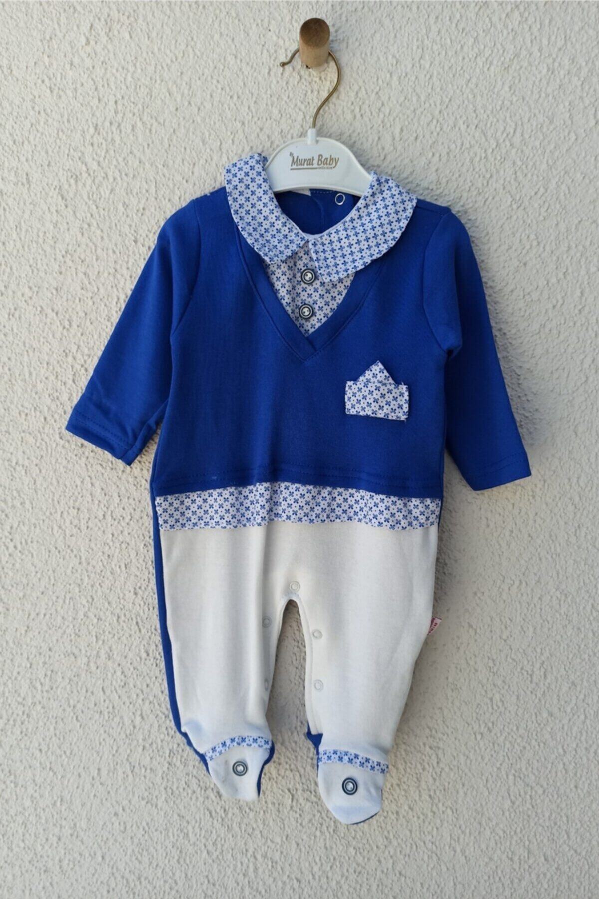 Albimini Cep Işlemeli Ayağı Düğmeli Tulum