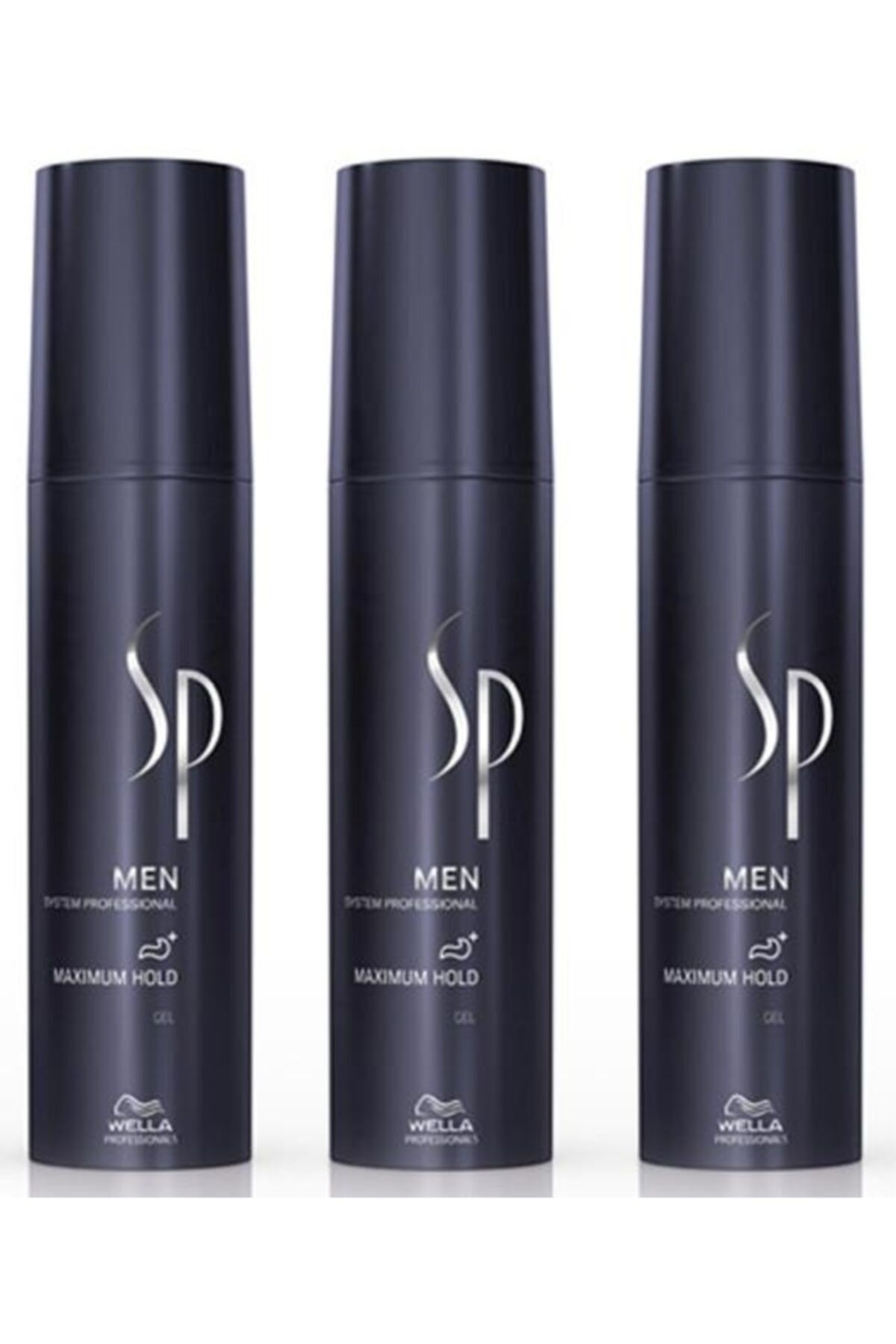 Wella 3x Sp Men Maximum Hold Extra Güçlü Tutucu Parlak Jöle 100ml