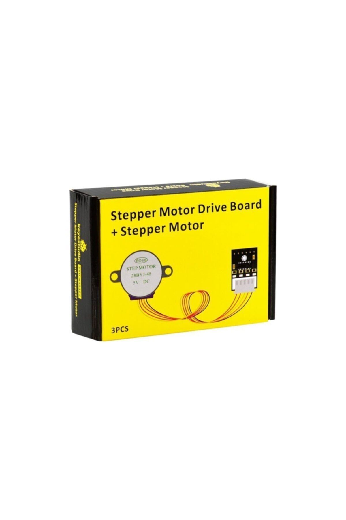 Keyestudio Step Motor Sürücü Kartı + 5v Step Motor Kiti (3 Adet)