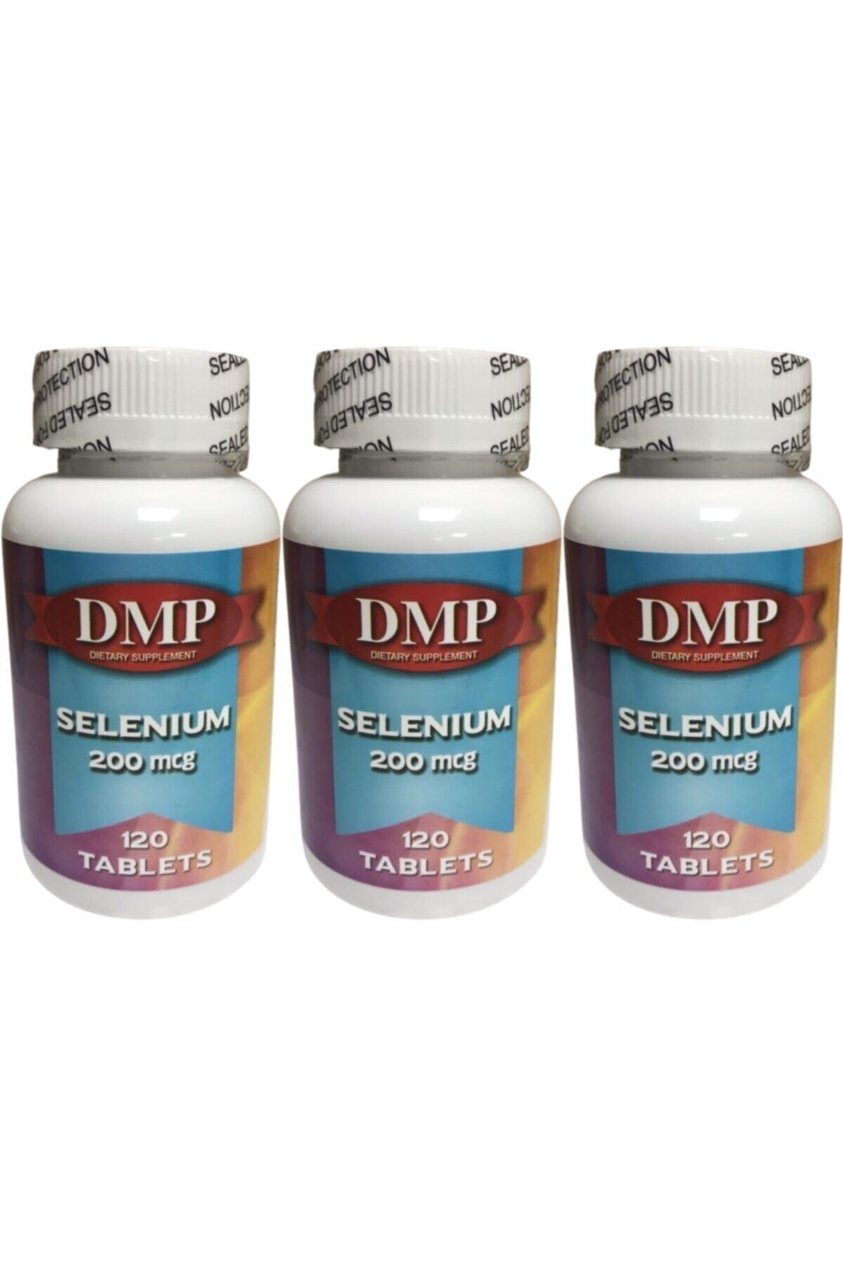DMP Selenium Selenyum 200 Mcg 3 Adet 120 Tablet