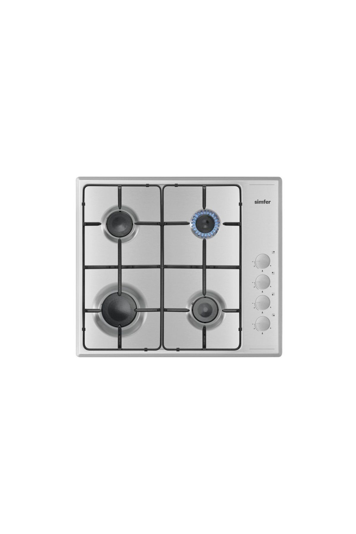 Simfer 3113 4g 60 cm İnox Ankastre Ocak