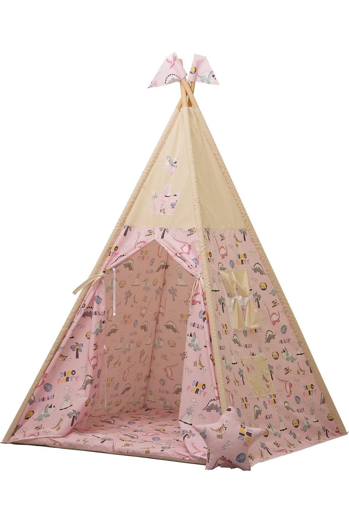 Henna Prime Pembe Bigger Çocuk Oyun Dino Party Kızıldereli Çadırı