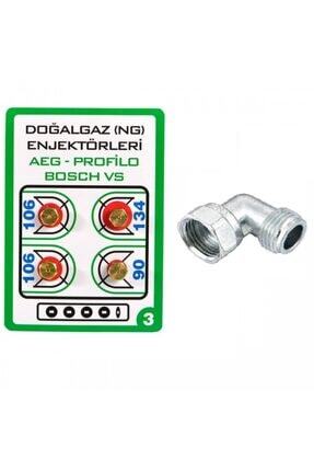 Ocak Dönüşüm Seti Doğalgaz Üniversal 7mm Image 0