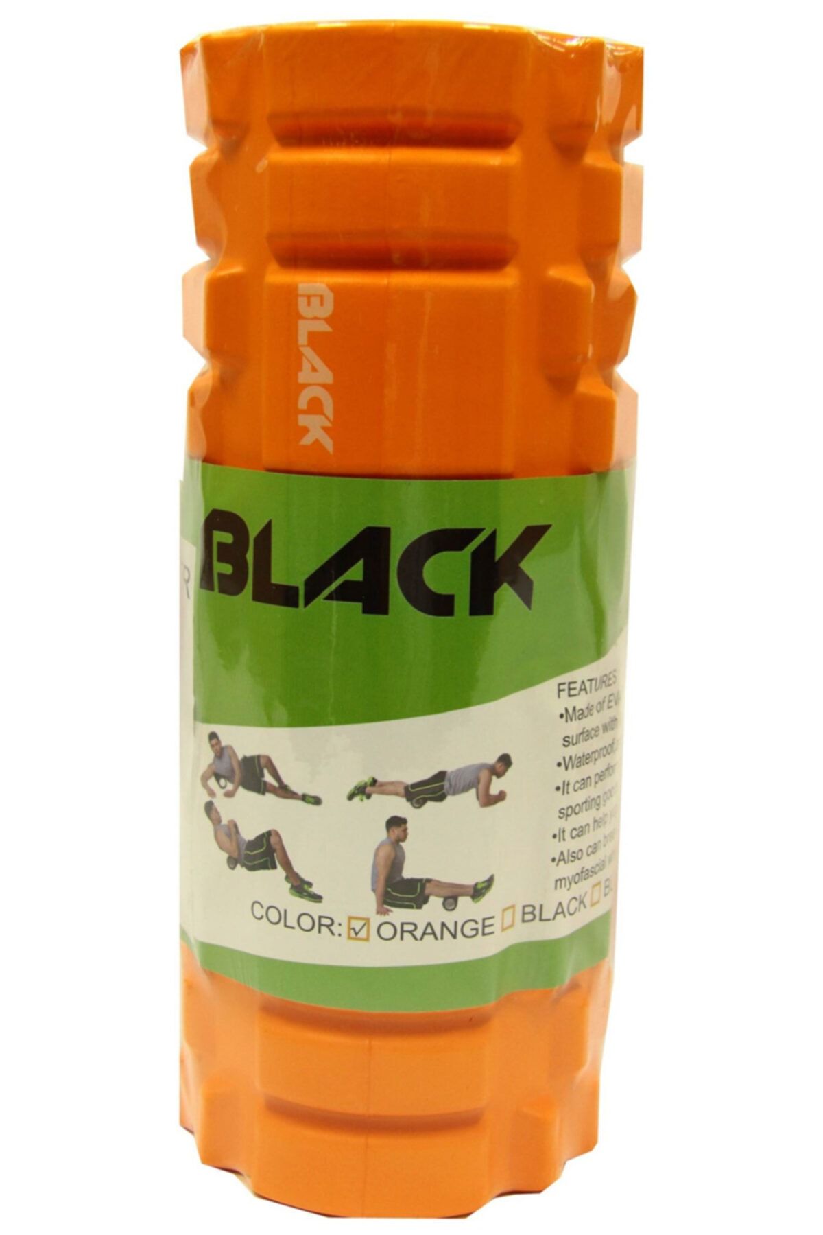 Povit Blk 76t Black Tırtıklı Foam Roller
