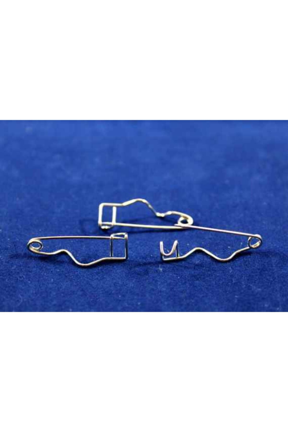 Ertürk Metal Aksesuar Tel Broş Iğnesi, Free Nikel 1000 Adet 27 mm