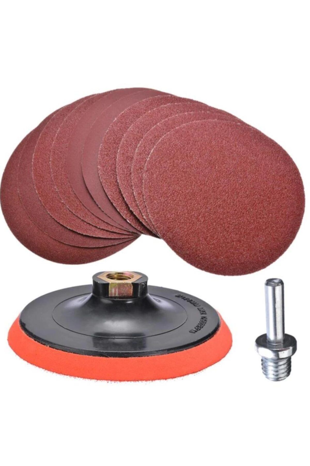 UGR Cırt Zımpara Seti 115 mm 40-320 Kum 114 Parça