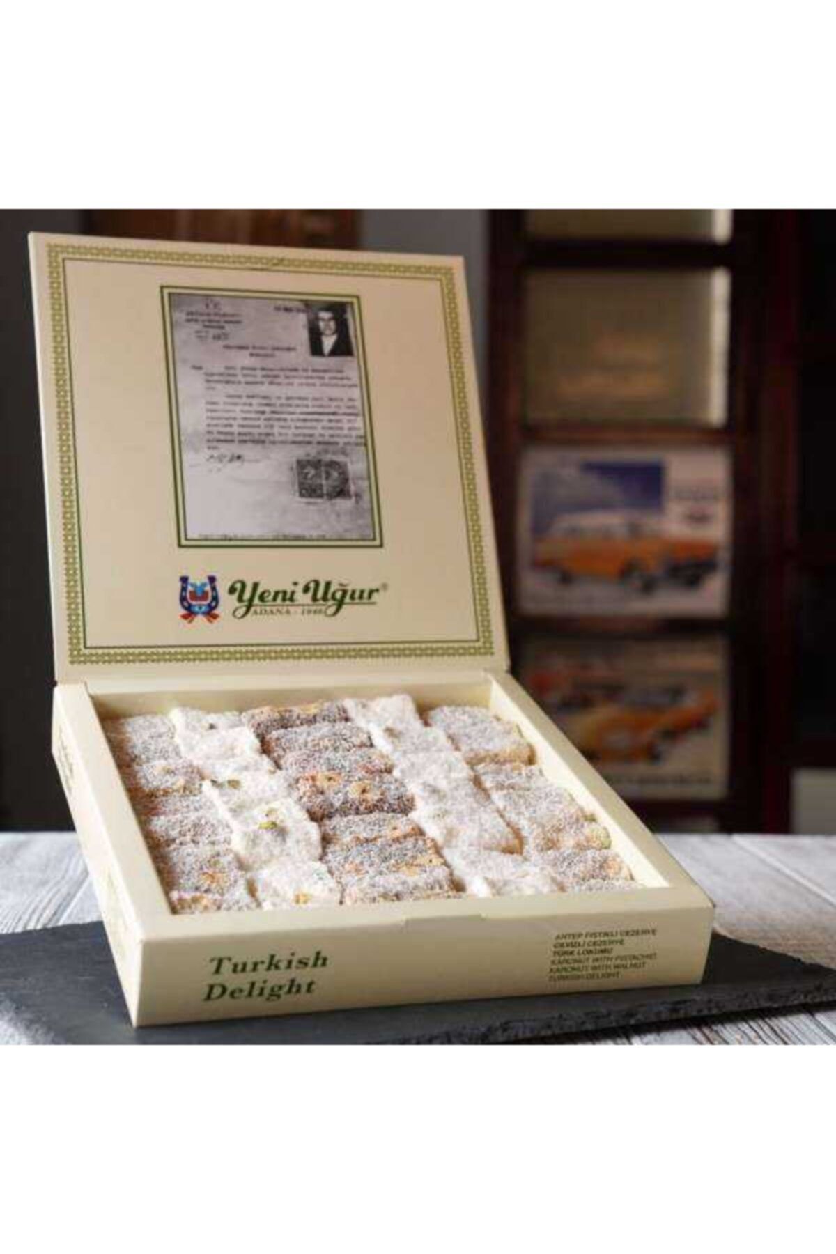 Yeni Uğur Karışık Lokum (sultan Lokumu, Fındıklı Lokum, Kesme Cezerye) 750 Gr