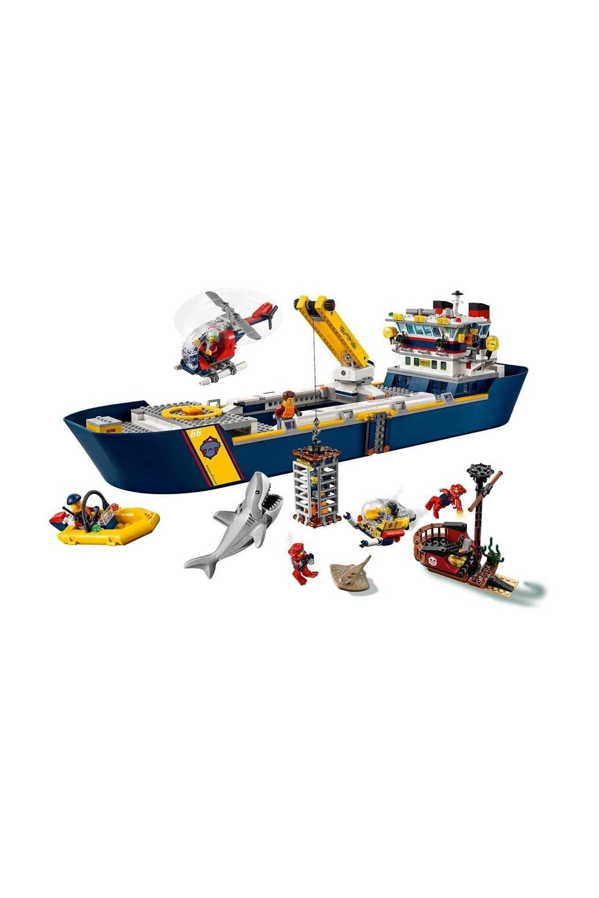 lego city oceans okyanus kesif gemisi 60266 fiyati yorumlari trendyol