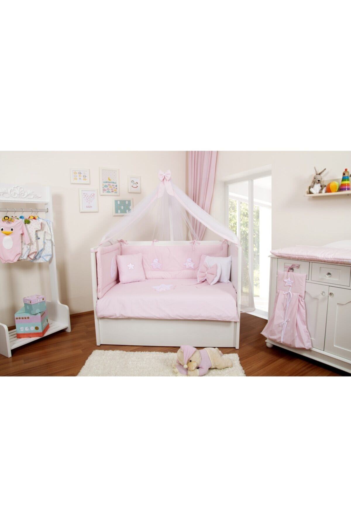 Maya Baby Collection Little Star Uyku Seti 70x130 Cm Pembe