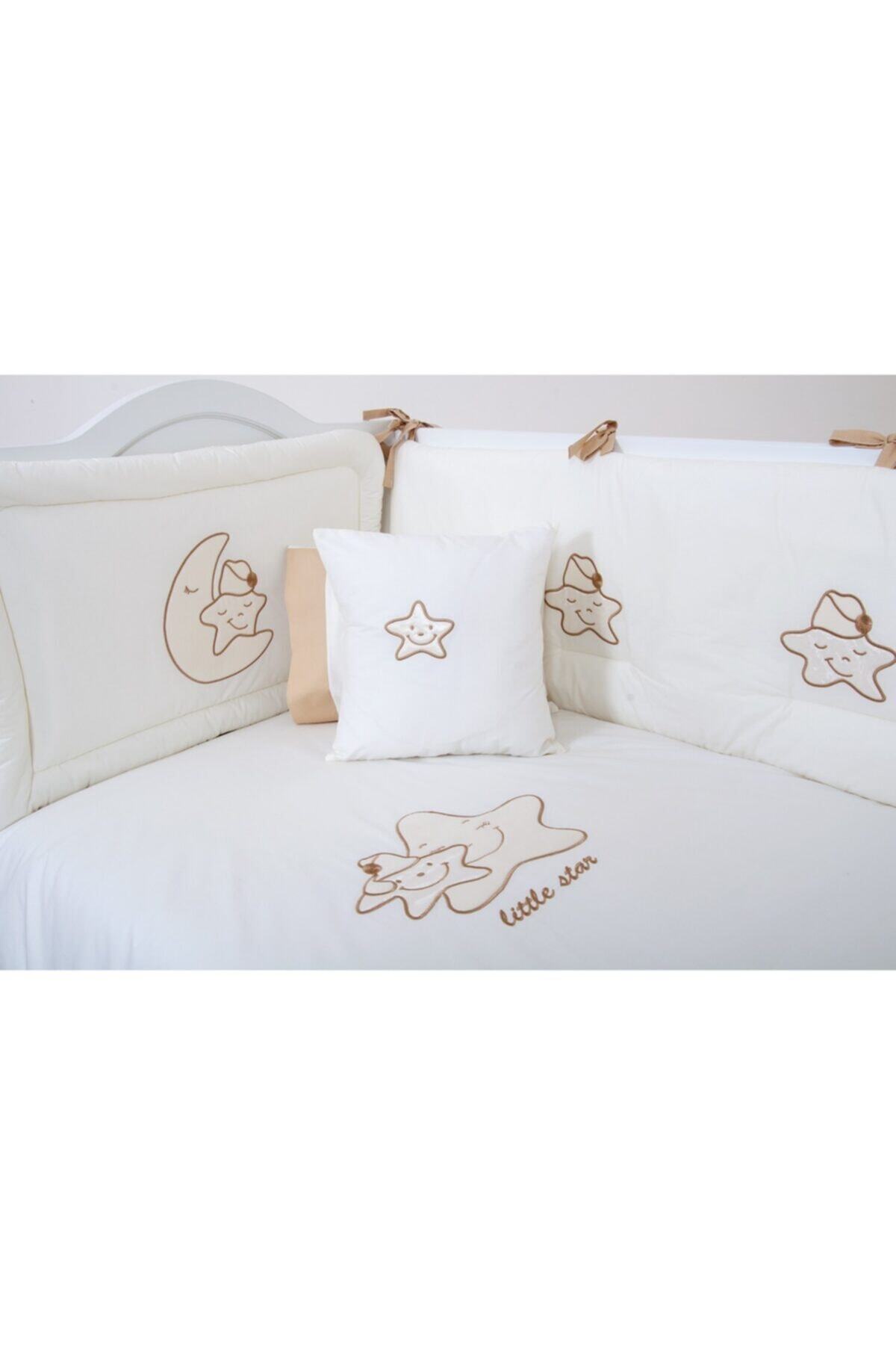 Maya Baby Collection Bebek Krem Little Star Uyku Seti 80x140 cm