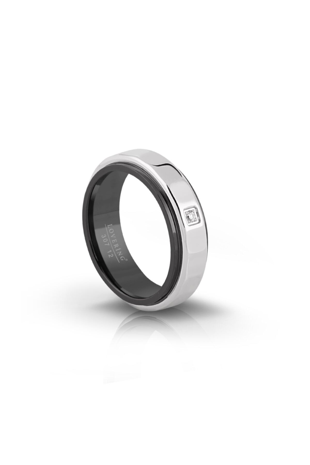 Lovering Lvr307e Erkek Çelik Yüzük