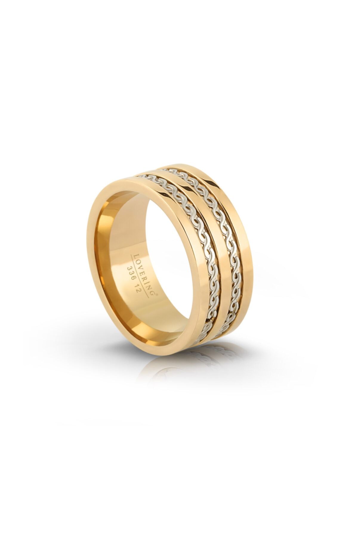 Lovering Lvr328e Erkek Çelik Yüzük