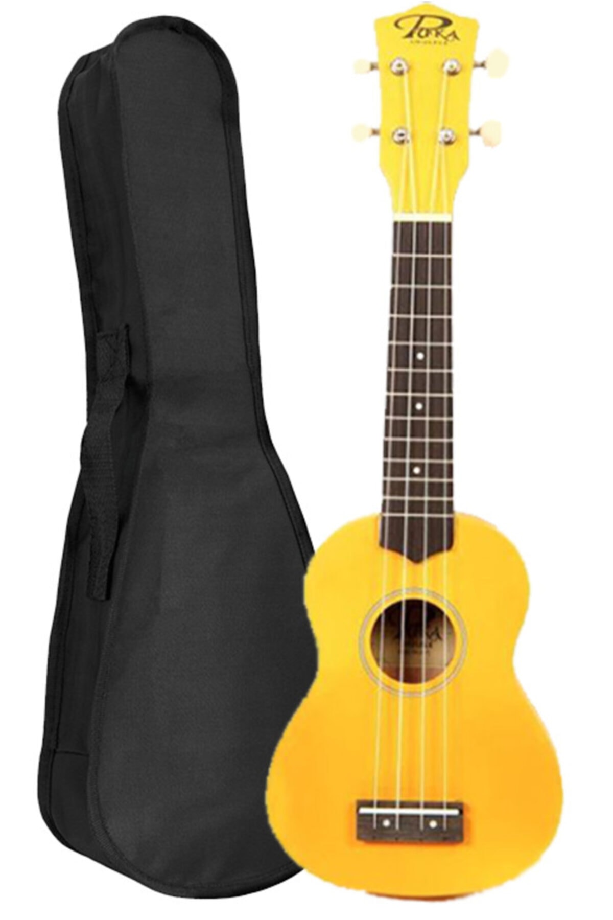 PUKA Pk-10 Soprano Ukulele Sarı (Kılıf Hediye)