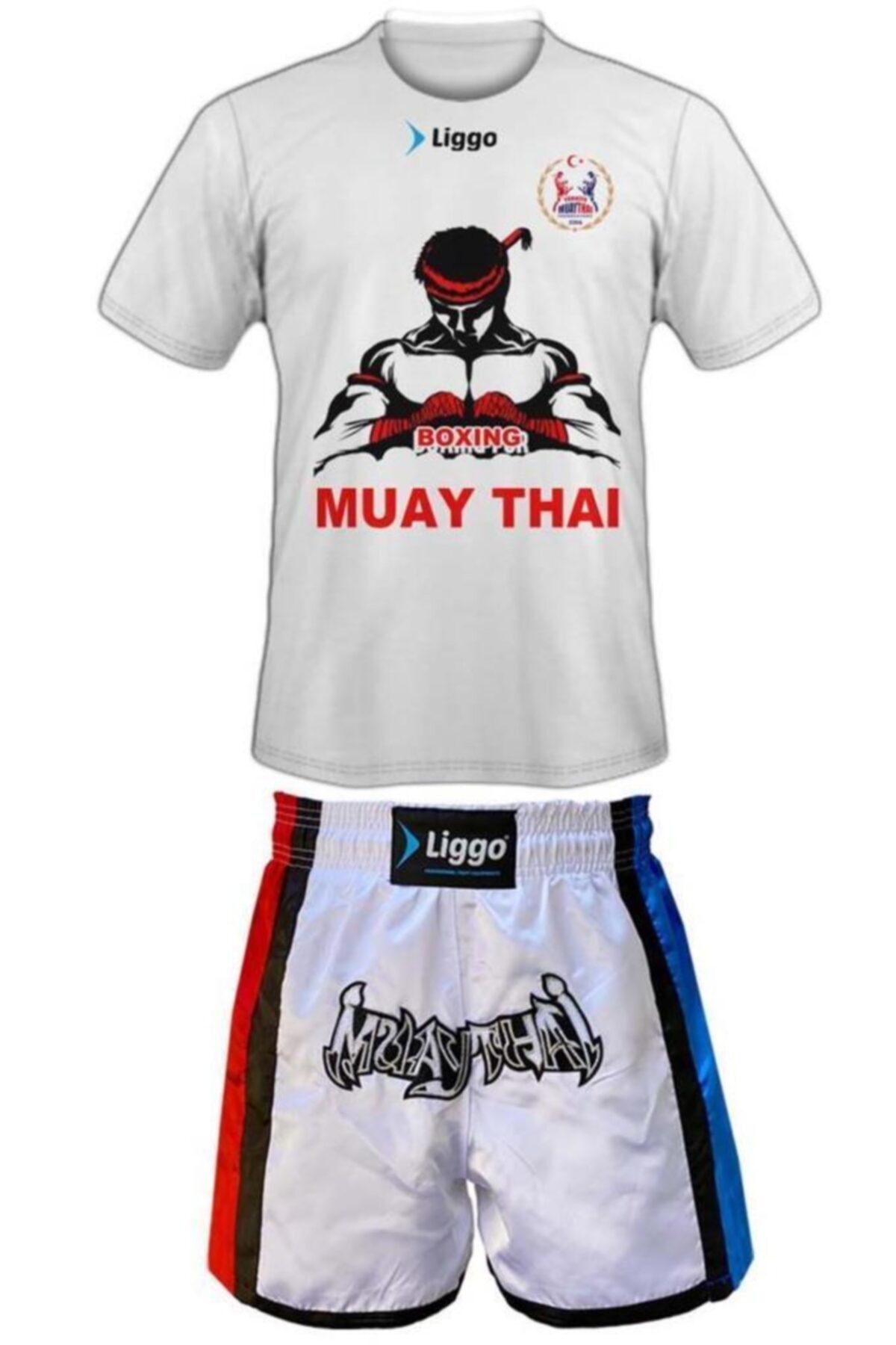 Liggo Kickboks Muaythai Seti Muaythai Tişörtü Muay Thai Şortu