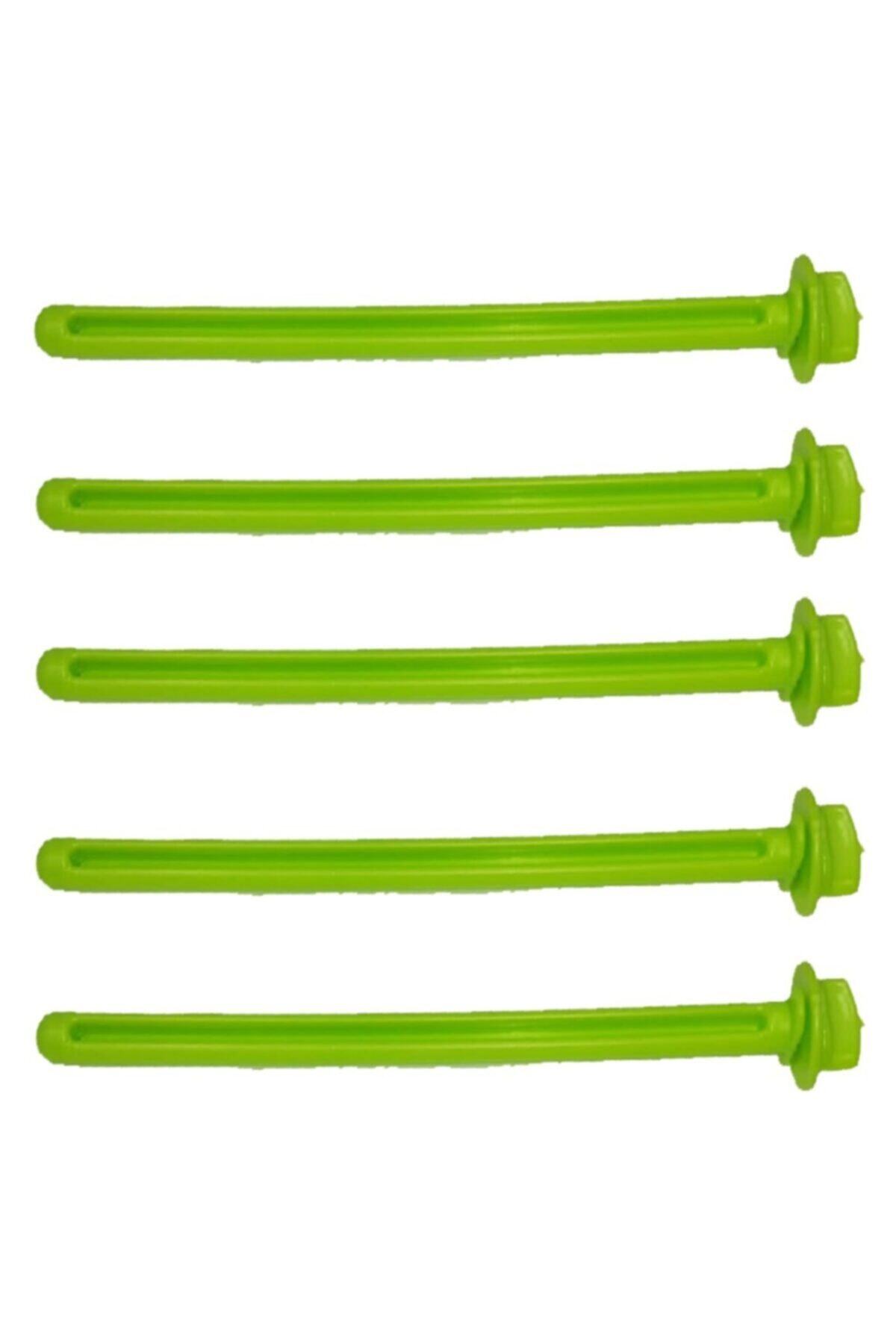 ŞAMPİYON Plastik Tünek 20 Cm - Kafes Kuşları Için, Kuş Tüneği - 5 Adet
