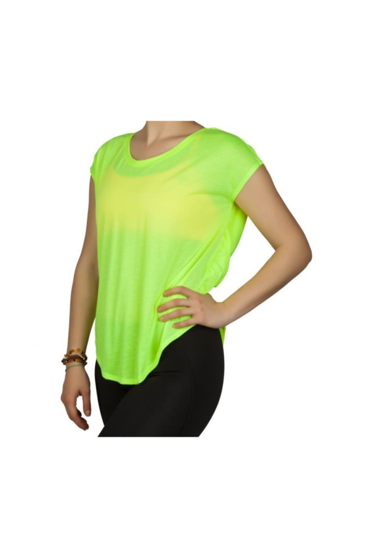 Exuma Kadın Yeşil Spor T-shirt 362203