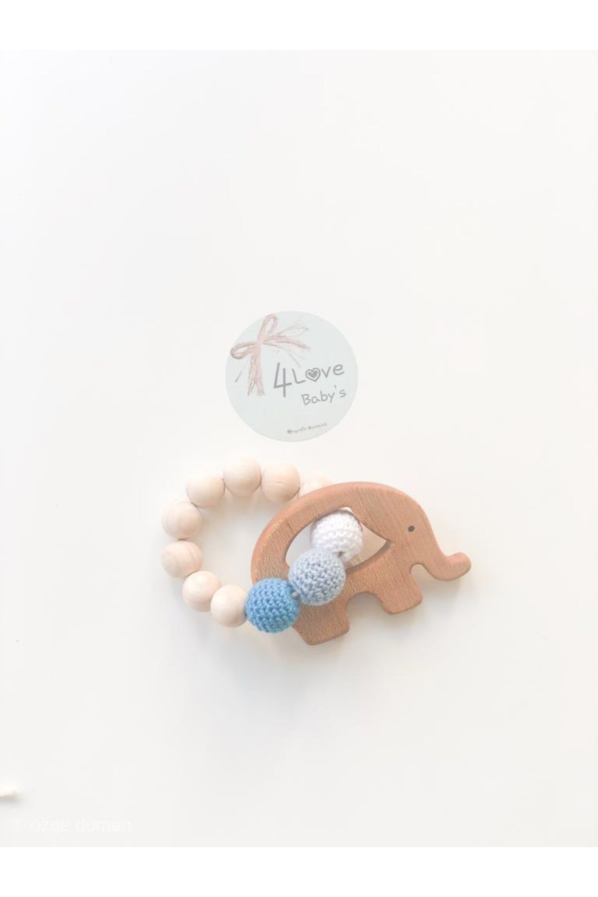 4 Love Baby's Fil Figürlü Diş Kaşıyıcı Bileklik