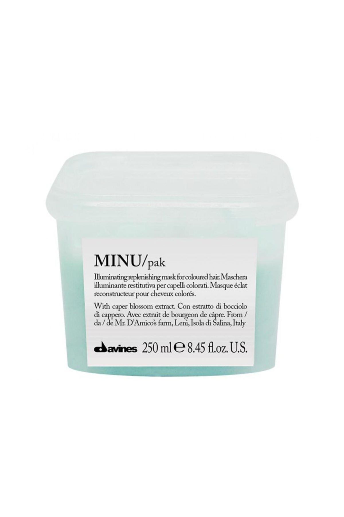 Davines Minu Boyalı Saçlar Için Renk Koruyucu Maske 250 ml