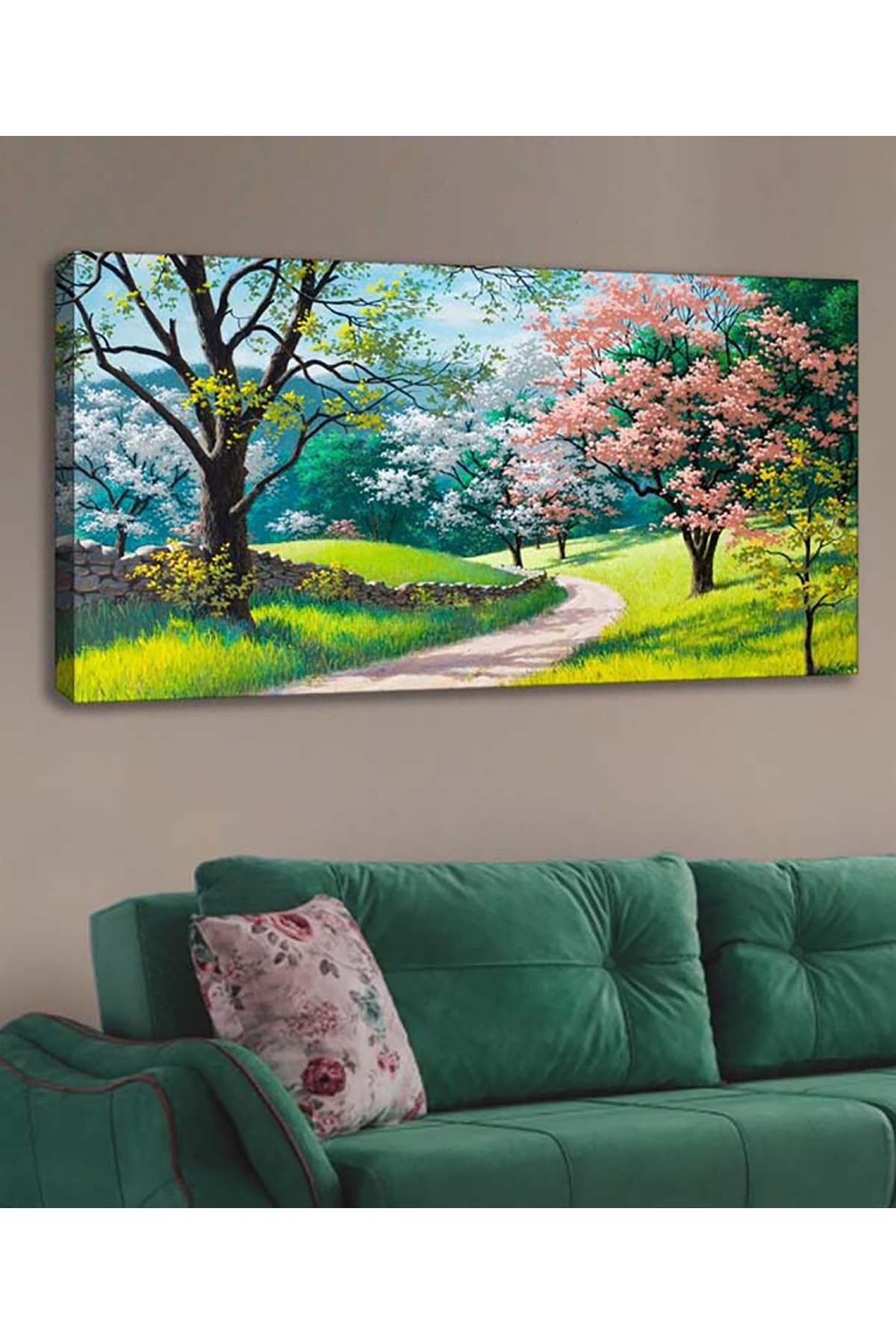 Shop365 Manzara Kanvas Tablo 120 X 60 Cm Sc-196
