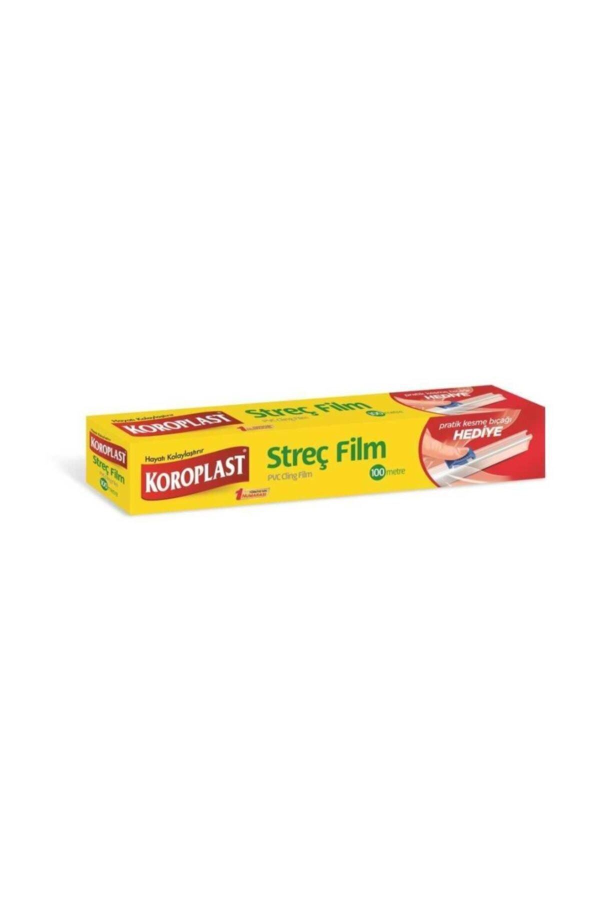 Koroplast 100 m Streç Film Kesme Bıçağı Hediyeli