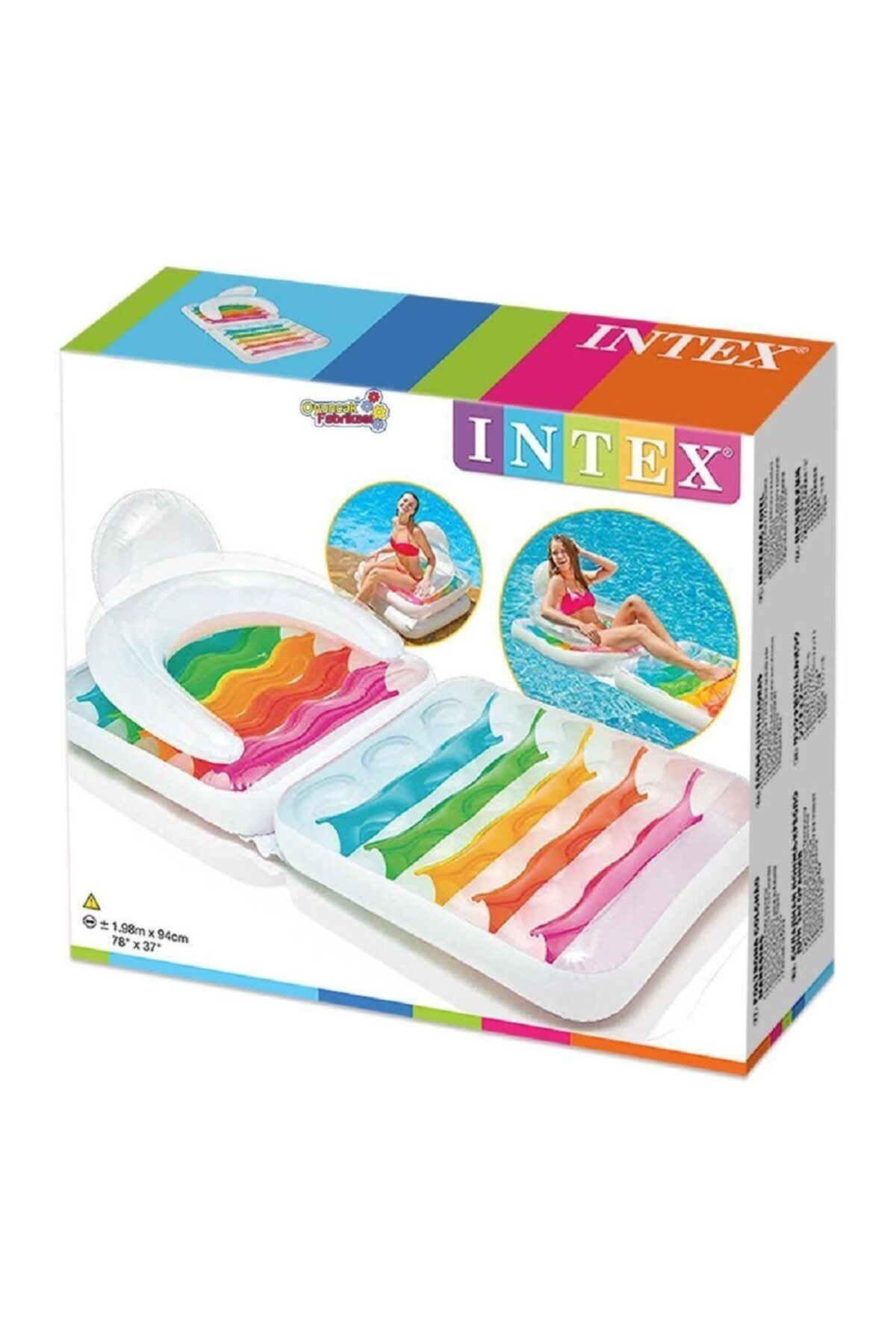 Bestway&Intex Intex Katlanır Koltuk Yatak 198x94 Cm