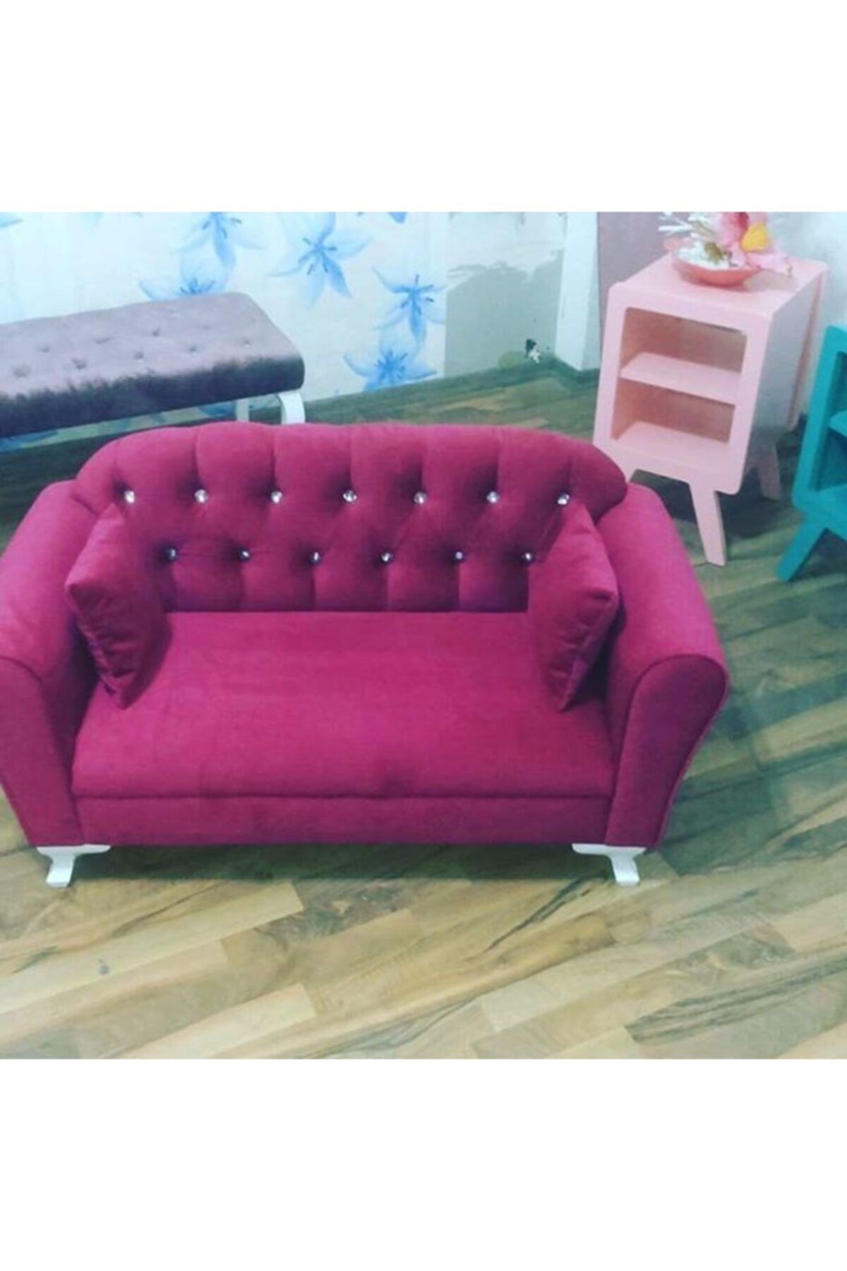 Teknor İkili Kapitoneli Mor Çocuk Koltuğu