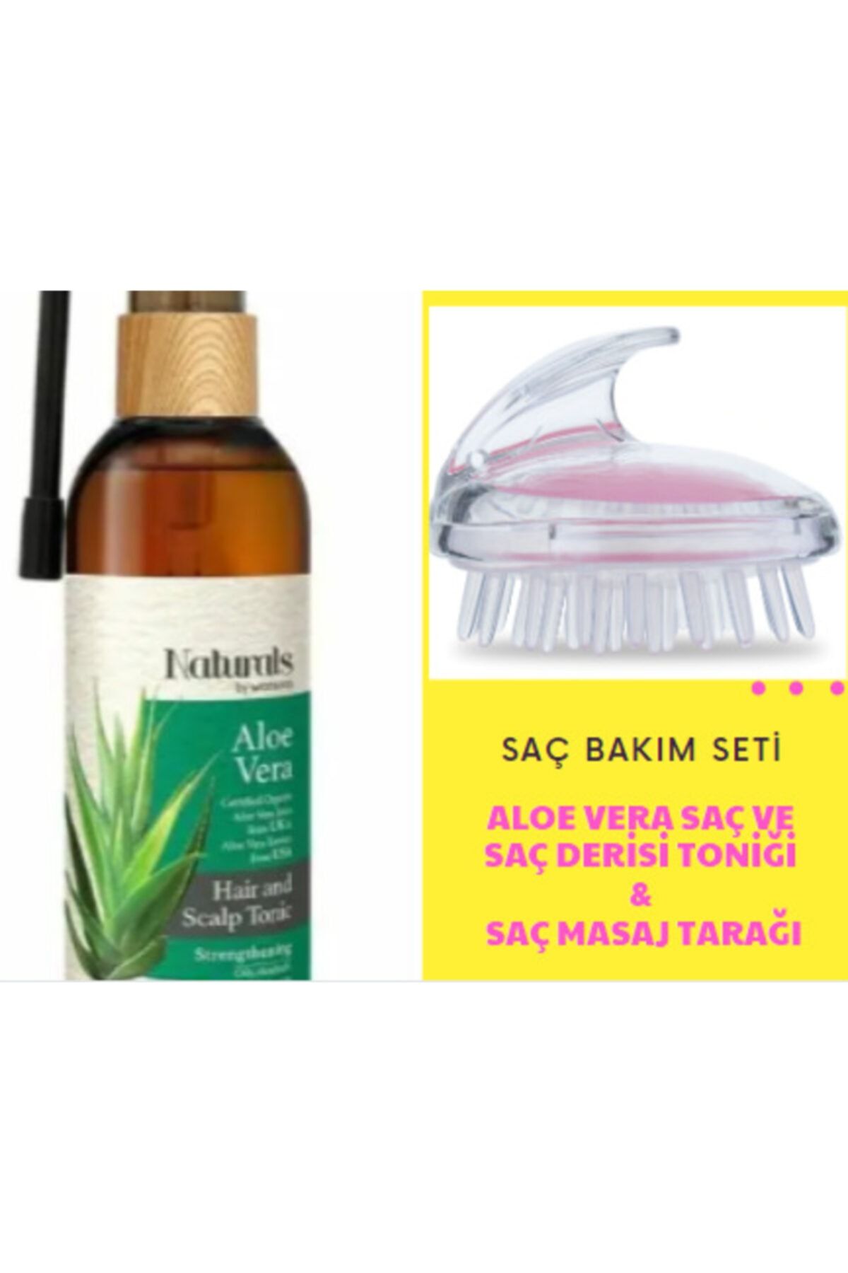 naturals by watsons sac bakim seti naturals aloe vera sac tonigi masaj taragi fiyati yorumlari trendyol