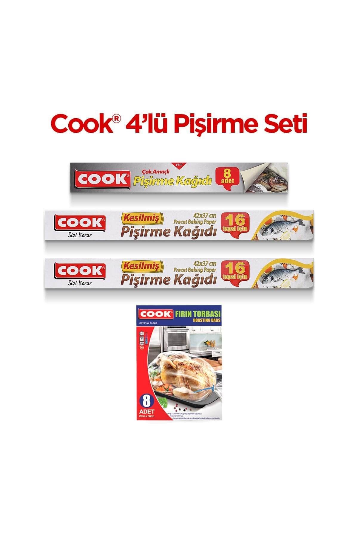 COOK 4'lü Pişirme Seti